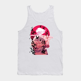 Samurai woman anime Tank Top